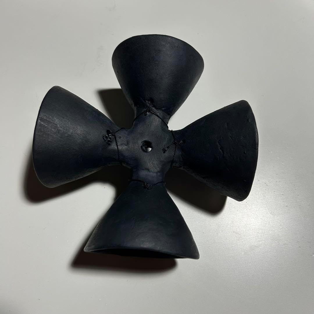 黒陶 ベル メキシコ 民芸 ねこ メキシコ オアハカ ベル oaxaca